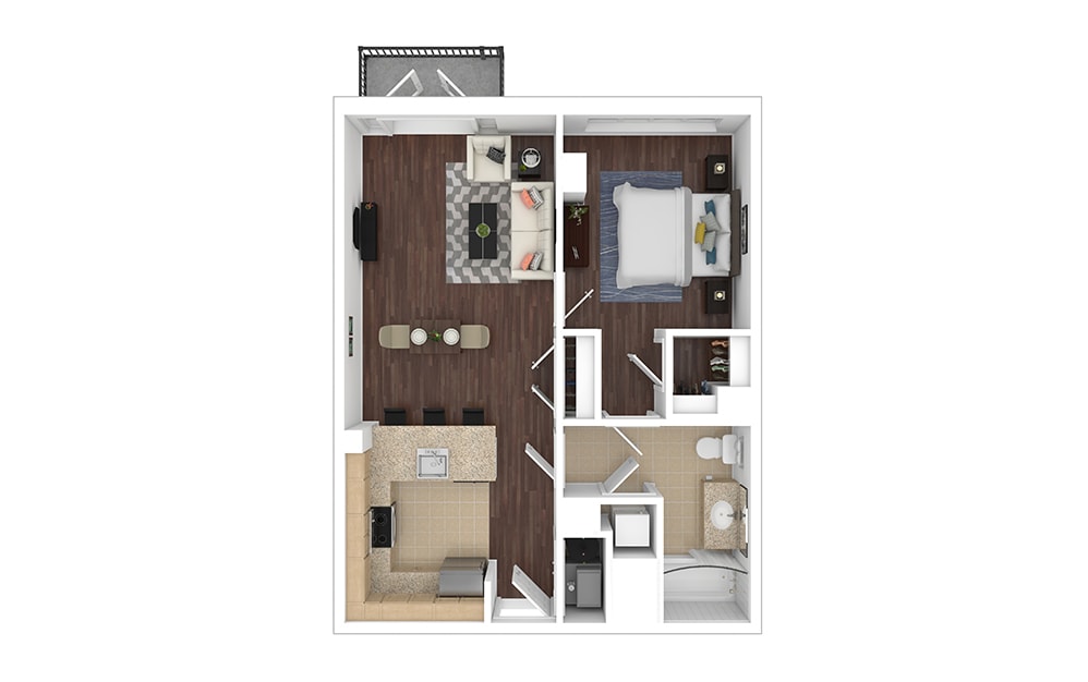Floor Plan - A2 - Renovated