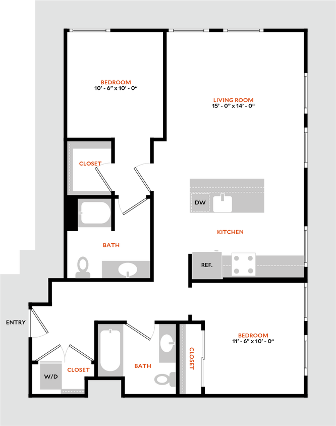 Floor Plan - Plan 2C