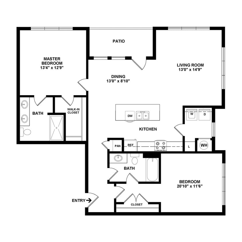 B5 Floor Plan W Dimensions - B5