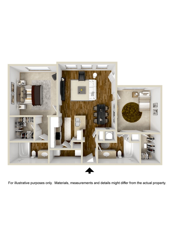 Floor Plan - Two Bedroom A