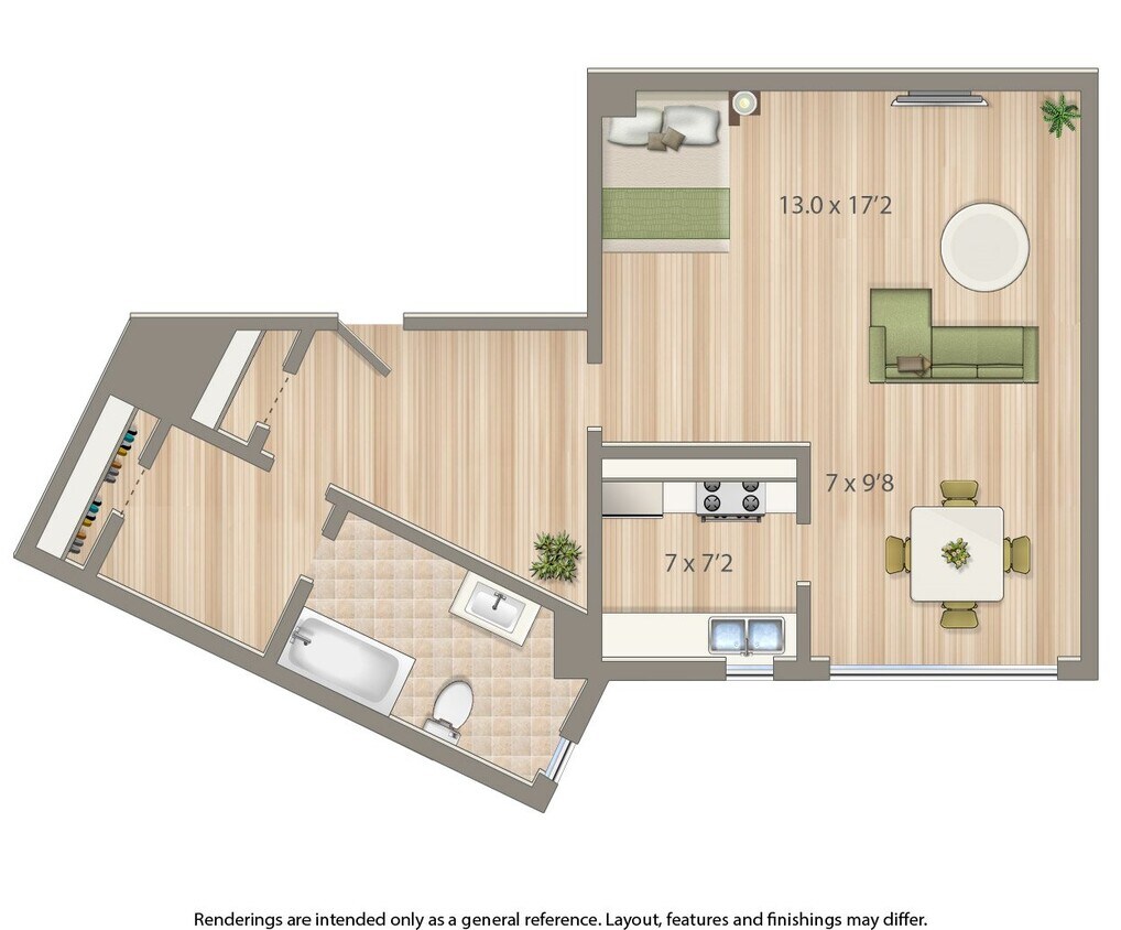 Floor Plan - Studio K