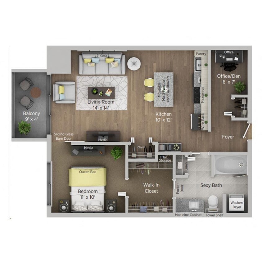 Floor Plan - A7p- Premium