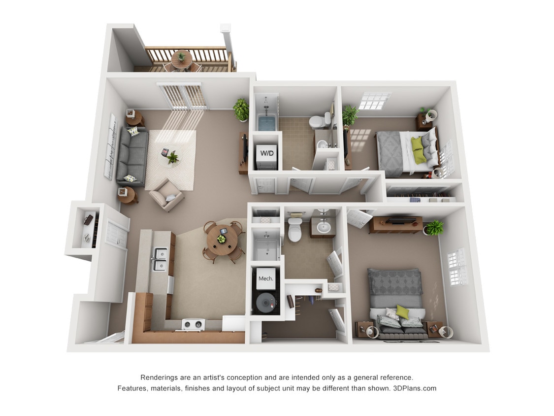 Floor Plan - The Master Suite