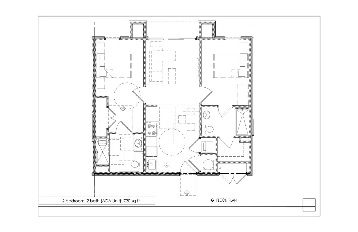 2 Bedroom ADA - 2 Bedroom, 2 Bath
