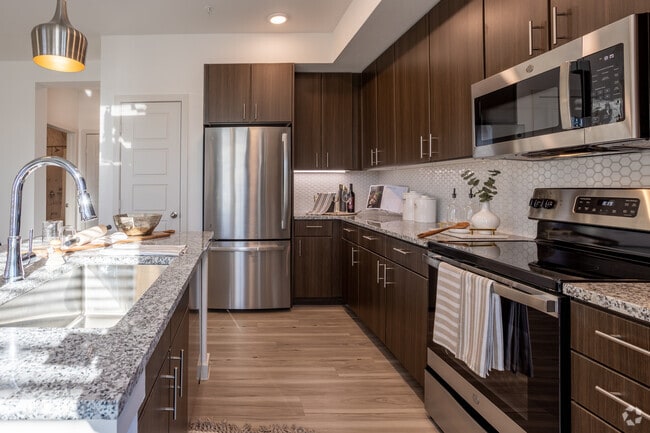 2BR, 2BA - 1104SF - Dalton Austin Residences