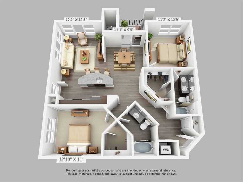 Floor Plan - Oak Station