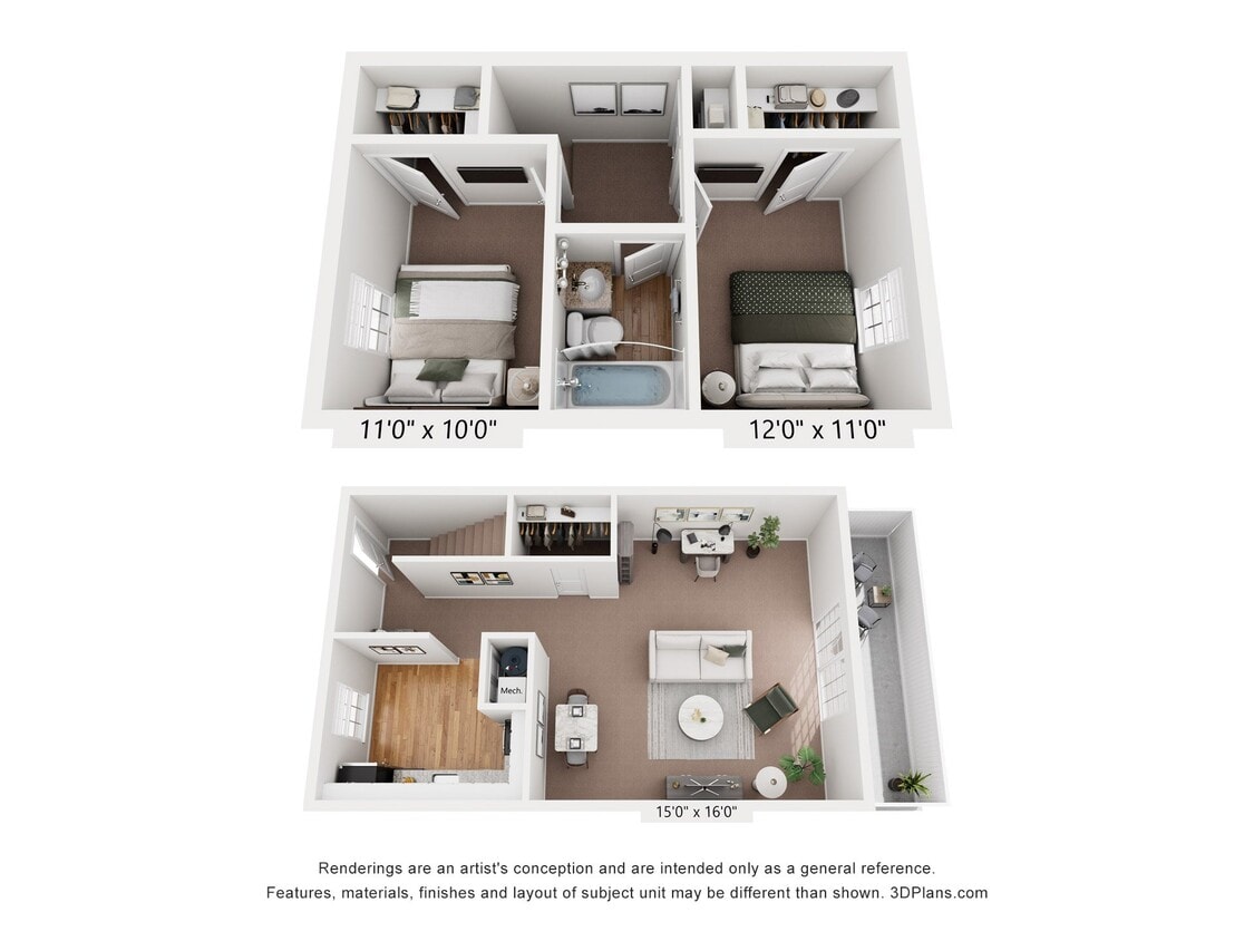 Floor Plan - The Jamestown