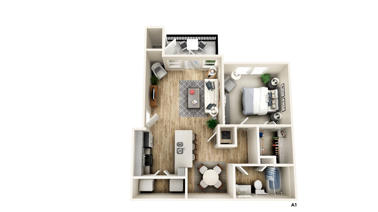 Floor Plan - A1-BelAir
