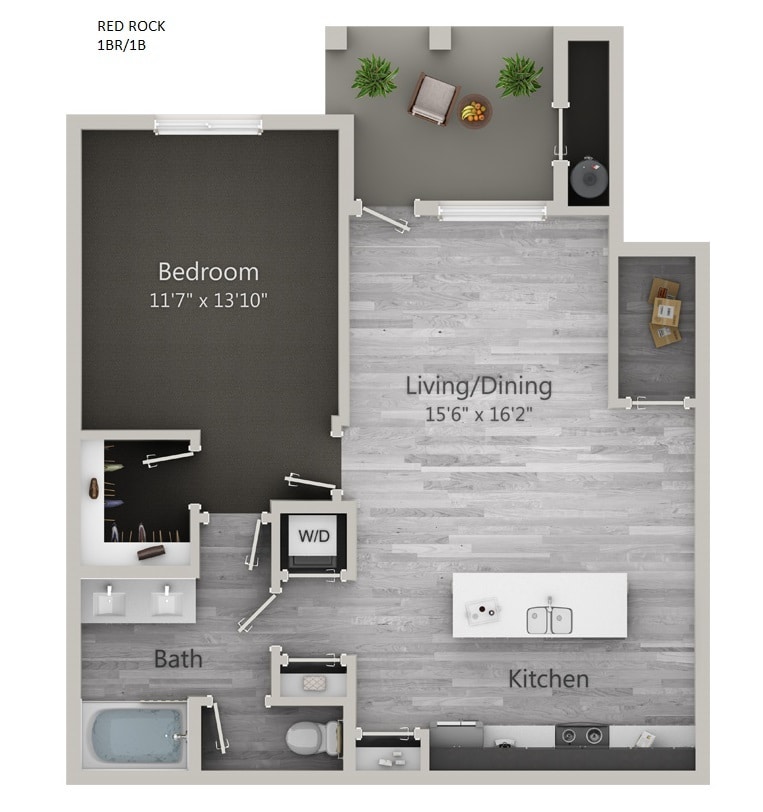 Floor Plan - Red Rock