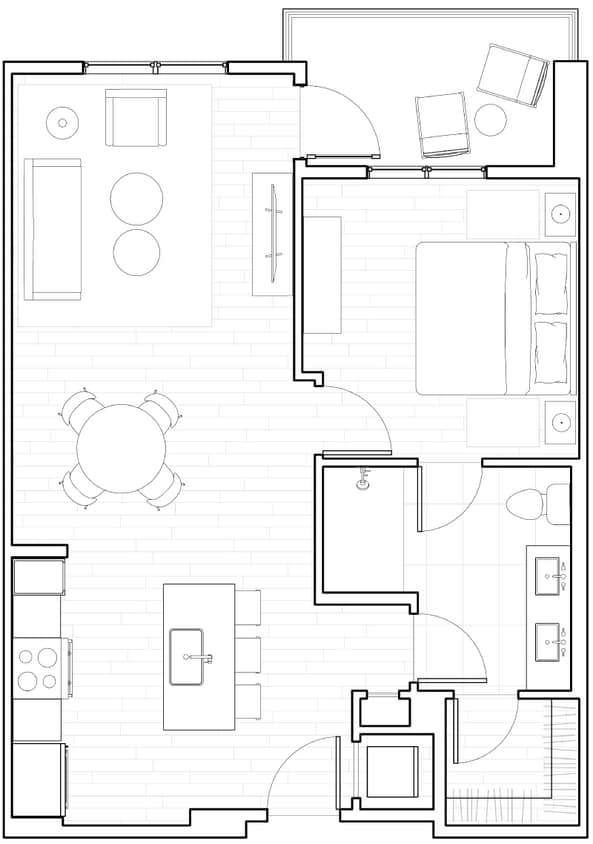 Floor Plan - A THREE
