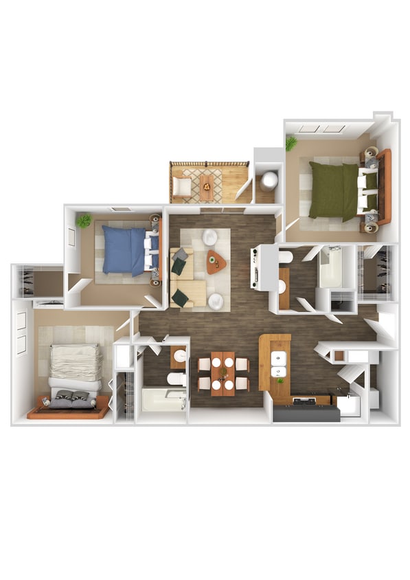 C1 Pemberly.jpg - C1 Pemberley - Three Bedroom, Two Bathroom