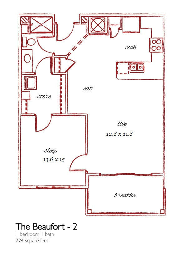 Floor Plan - Beaufort II