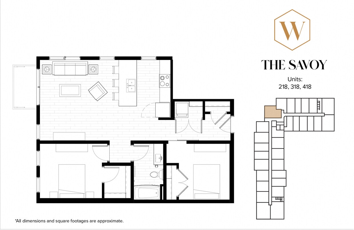 Floor Plan - The Savoy