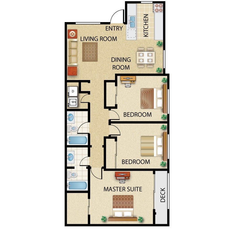 planA.png - Plan A - Apartment