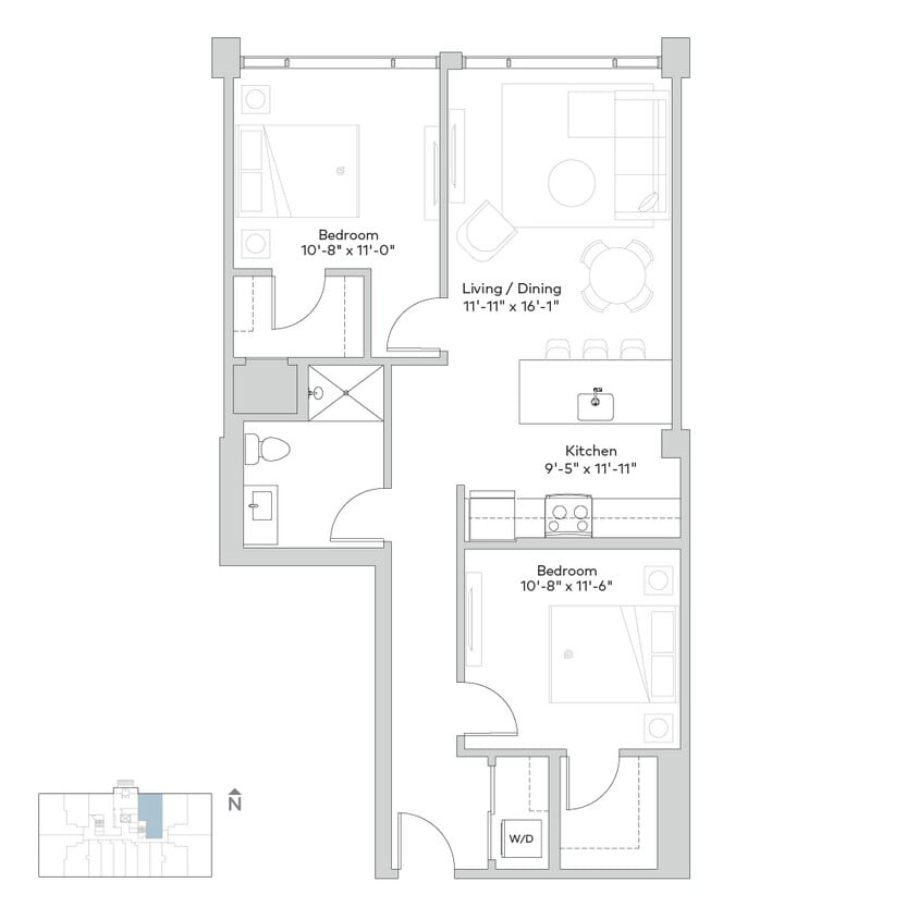 Floor Plan - 211warm2ba