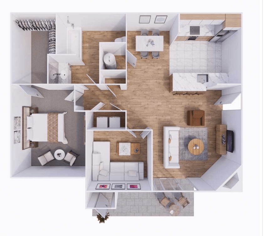 Floor Plan - Logan Den