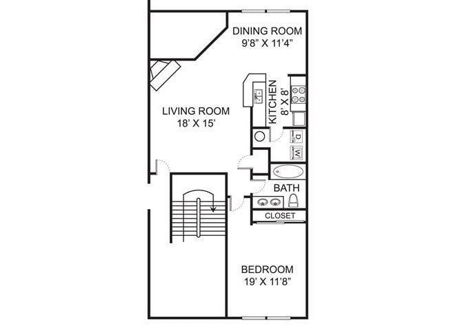 Floor Plan - A1 Renovated
