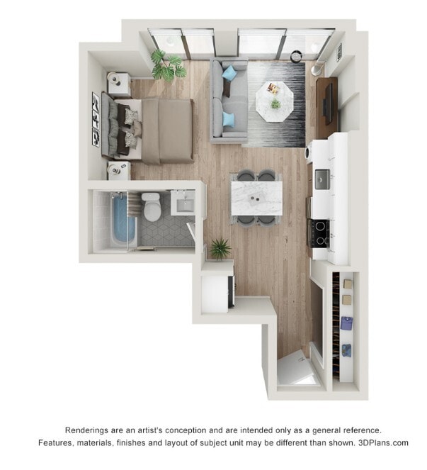 Floor Plan - Studio S3-1