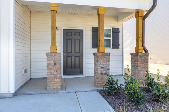 3BR, 2BA - 1,510SF - Front Porch - Walton Farms