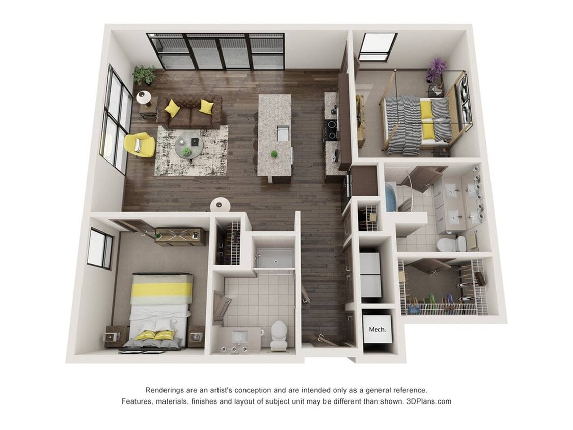 2 Bedroom - 2 Bathroom - Whitfield (2 Bedroom & 2 Bathroom)