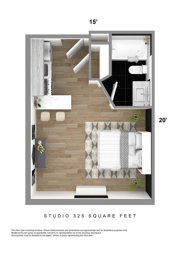 Floor Plan - Studio