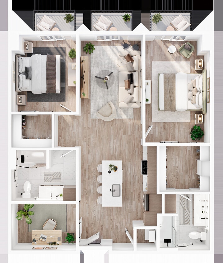 Floor Plan - Penthouse