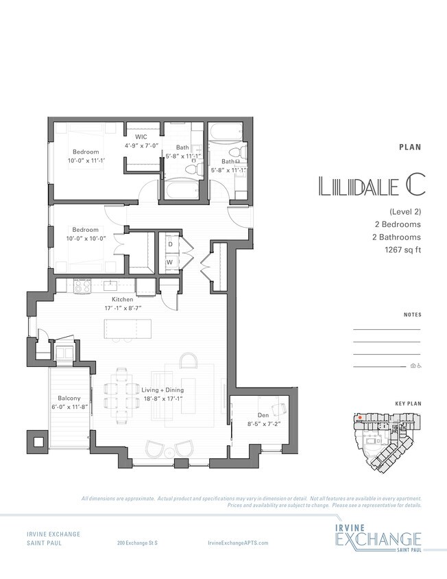 Lilidale C lvl 2 floor plan Irvine Exchange - Lilidale C lvl 2