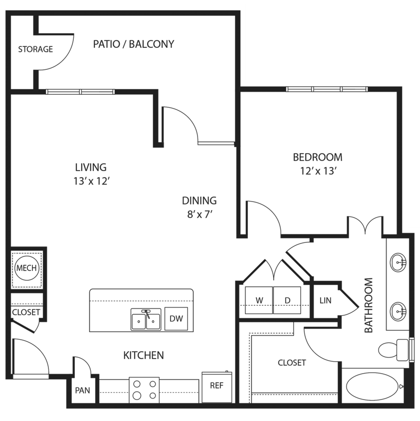 Floor Plan - Gruene A2