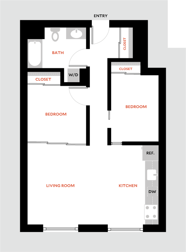 Floor Plan - Plan 2A