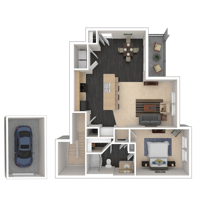 Floor Plan - The Davis