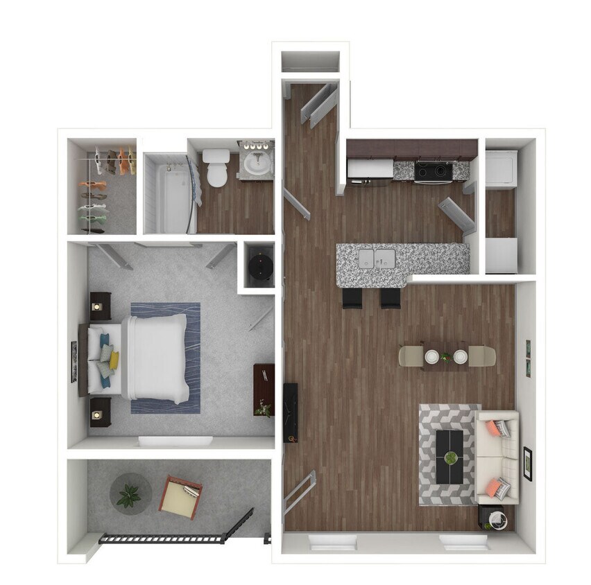A2 floor plan Harlow Spring Cypress - A2