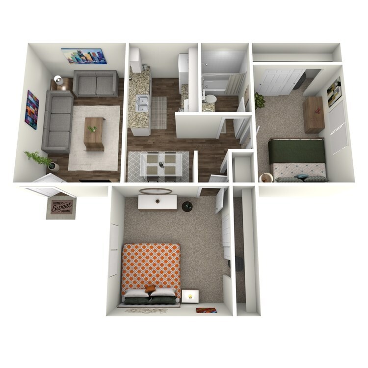 Overhead_233902.jpg - 2 Bed 1 Bath