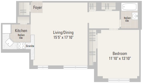 Floor Plan - fron-1Th