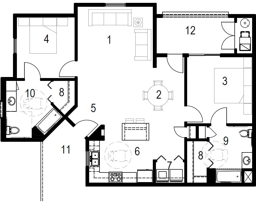 2 bedroom extra - 2 Bedroom Standard