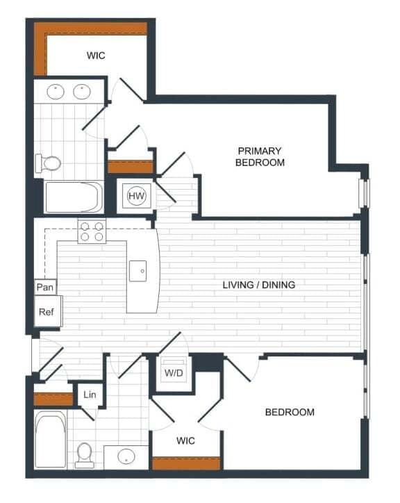 Floor Plan - 2E
