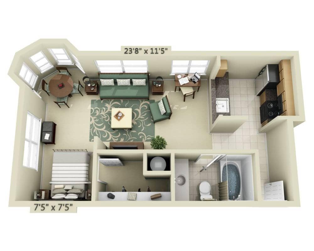 Floor Plan - Avery (E1B)