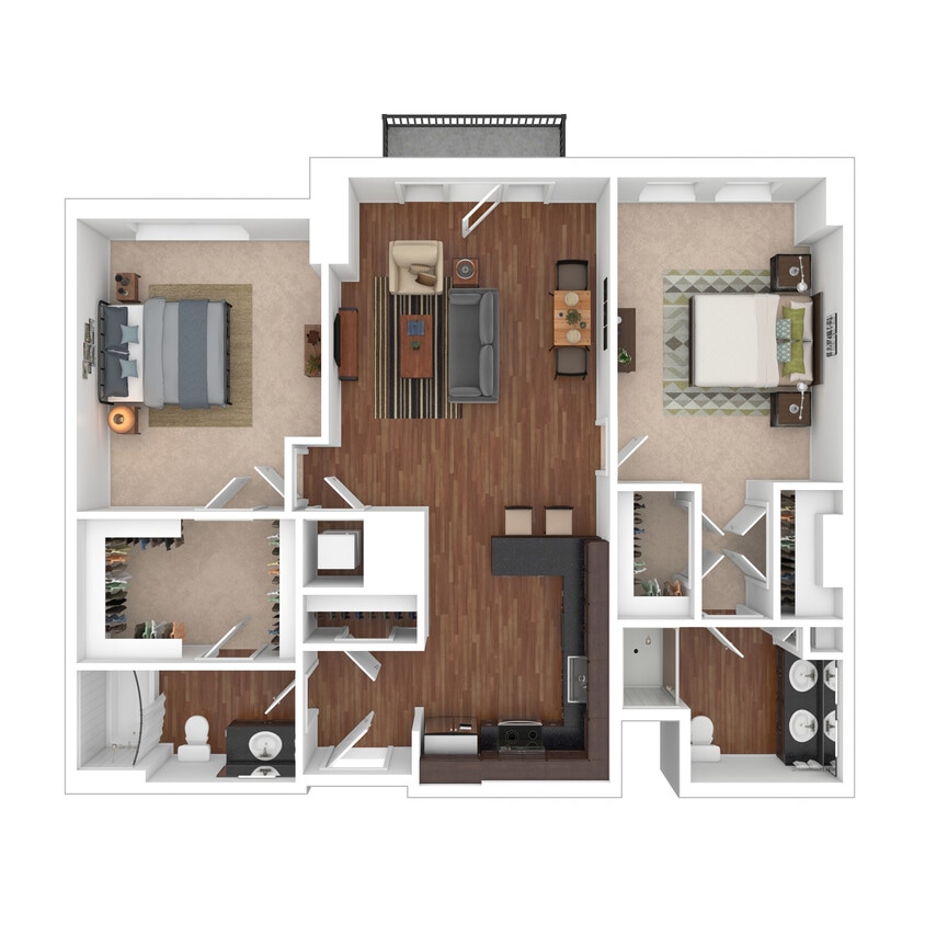 Floor Plan - B5R - The Riverstone