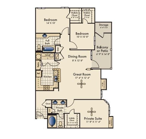 Floor Plan - Chastain
