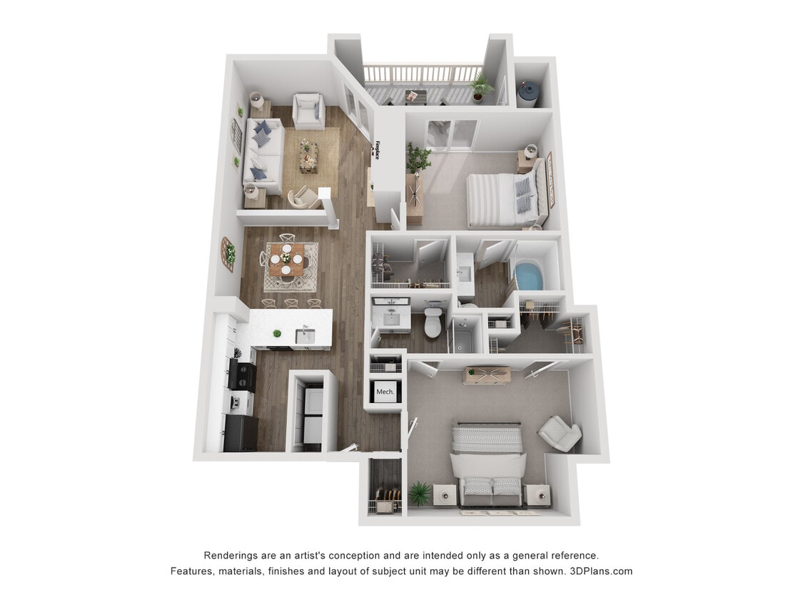 Floor Plan - Mimosa B2B