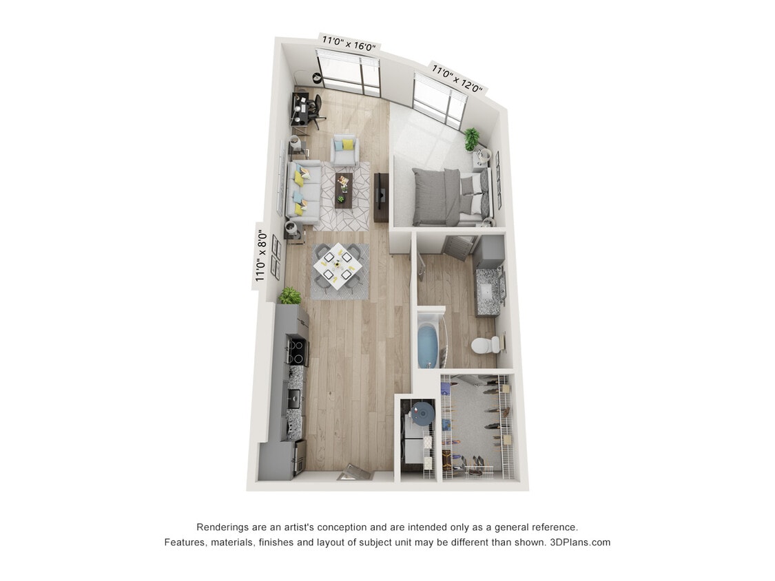Floor Plan - The Hoover - A9