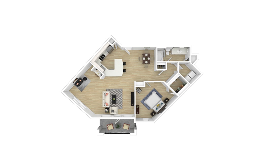 Floor Plan - Lindbergh - Premium