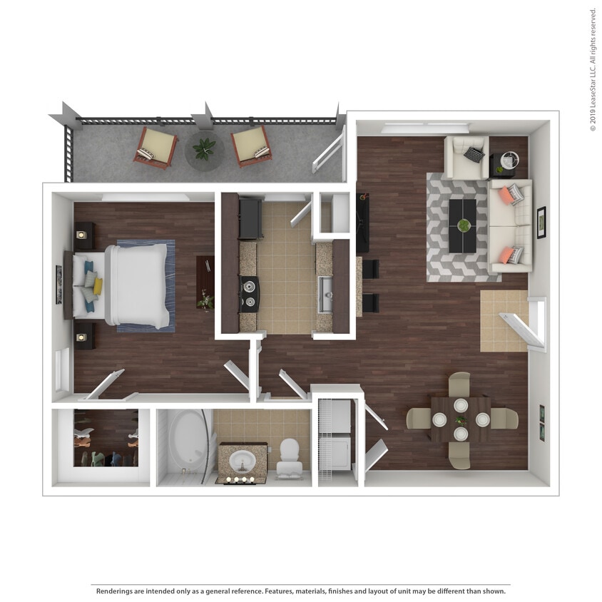 Floor Plan - 1B
