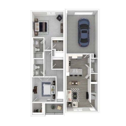 Floor Plan - Townhome