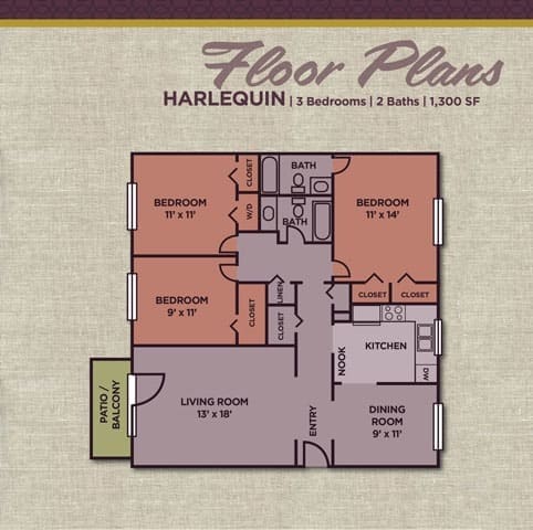 Floor Plan - Harlequin (3.20 B)