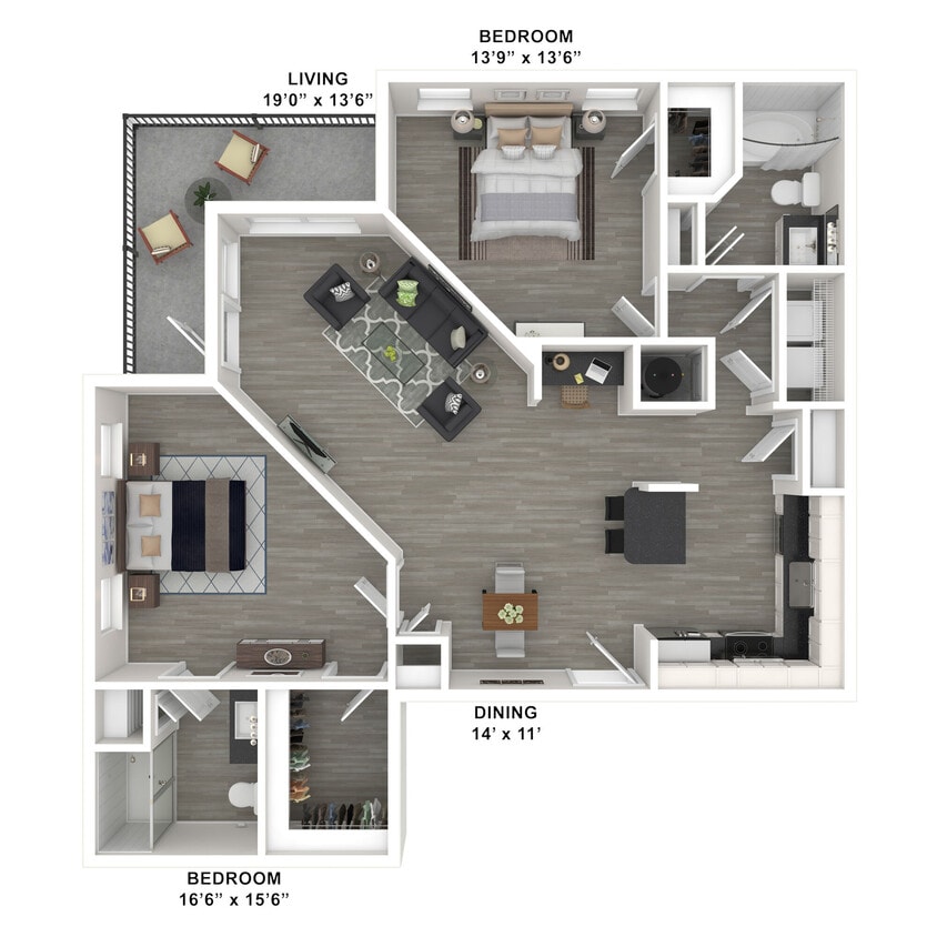 Floor Plan - Live Oak