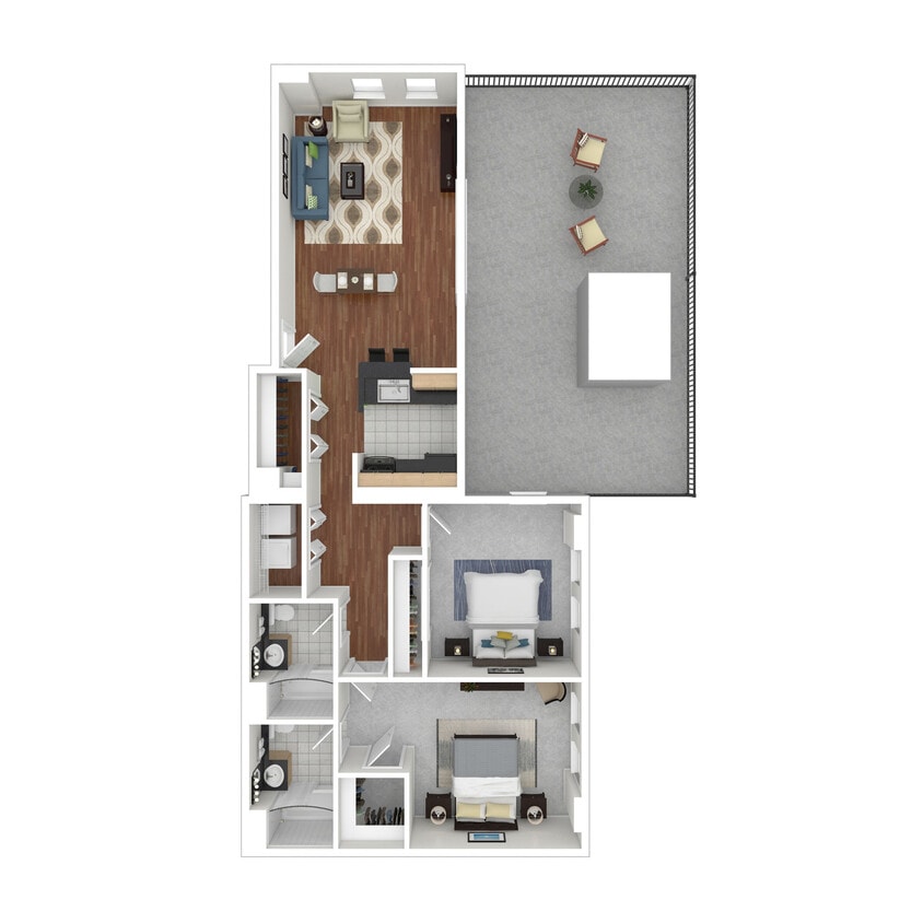 Floor Plan - 2PH