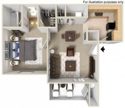 Floor Plan - The Iris