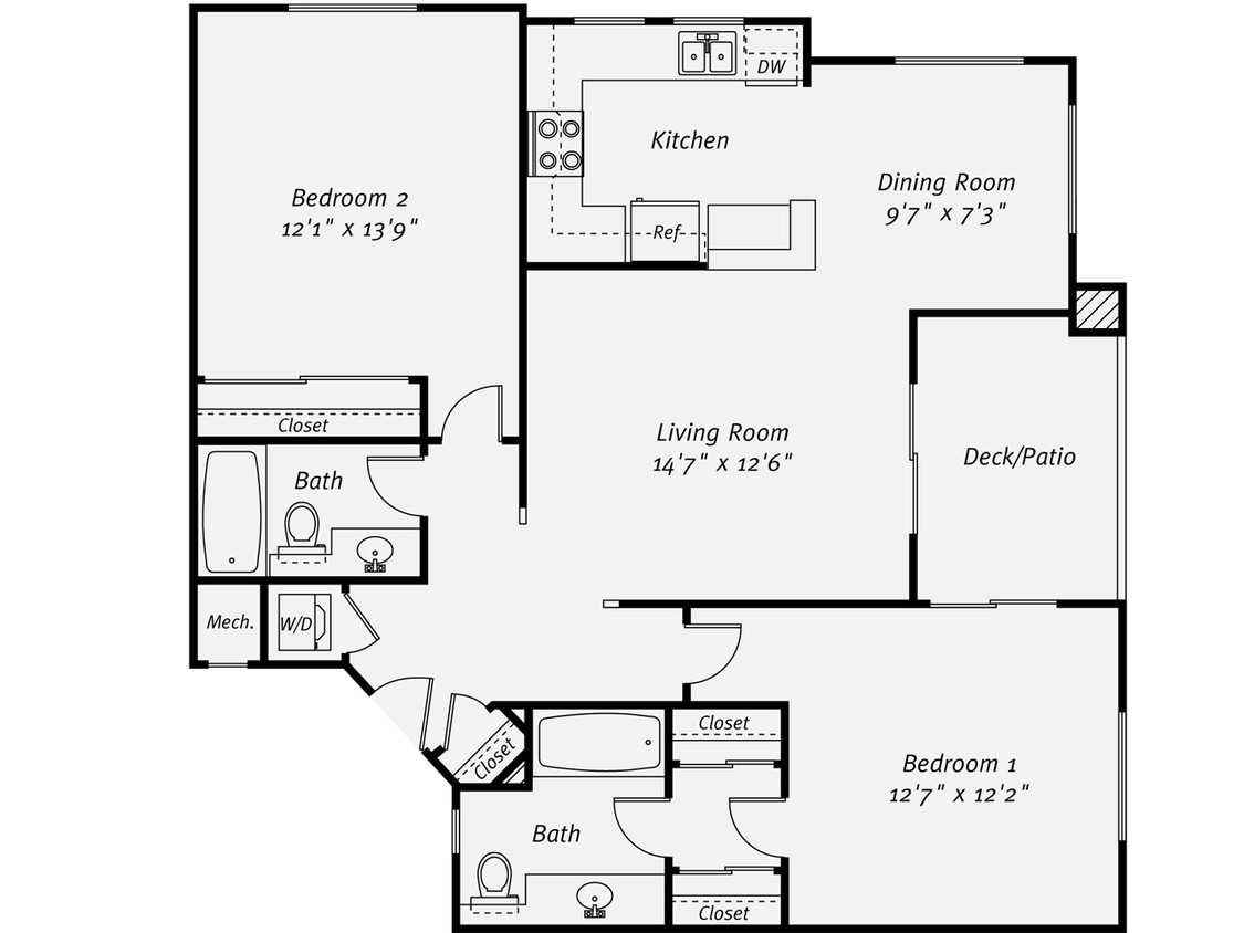Floor Plan - B3G