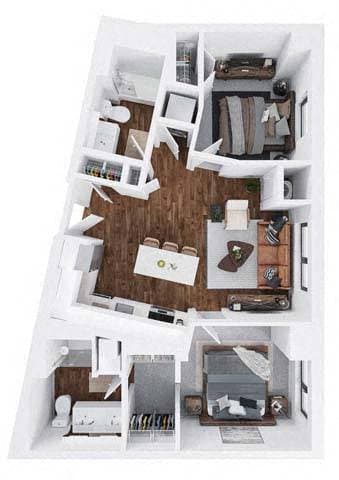 Floor Plan - Allen (BLDG I)