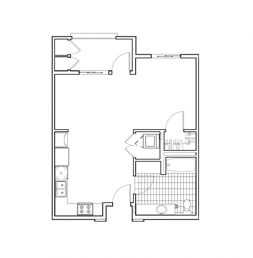 Floor Plan - A1 Studio